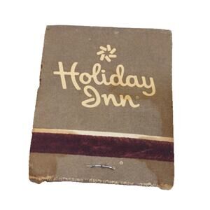 Vintage Holiday Inn Hotel Matchbook Unused Travel Advertising Souvenir Matches